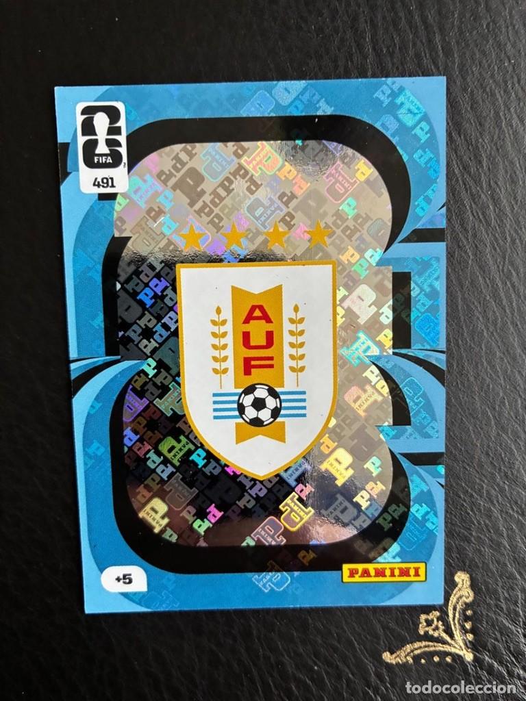 Coleccionismo Cromos antiguos: 491 ESCUDO URUGUAY FIFA WORLD CUP ADRENALYN MUNDIAL 2026 26 PANINI