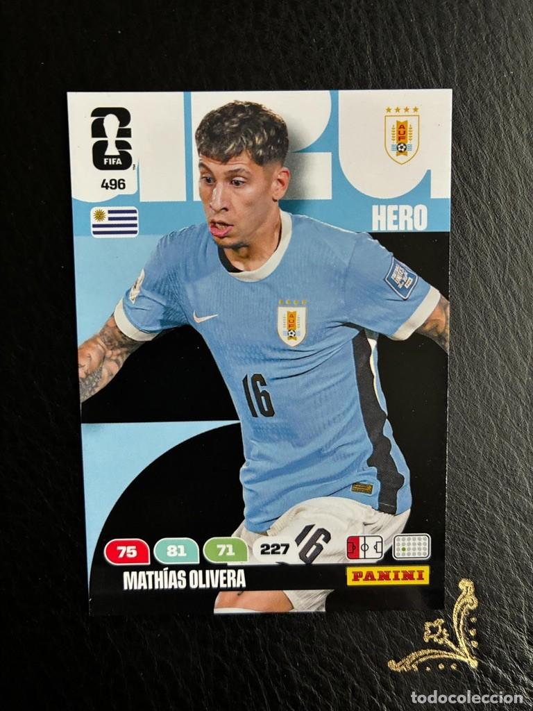 Coleccionismo Cromos antiguos: 496 MATHIAS OLIVERA URUGUAY FIFA WORLD CUP ADRENALYN MUNDIAL 2026 26 PANINI