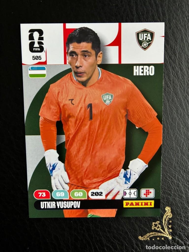 Coleccionismo Cromos antiguos: 505 UTKIR YUSUPOV UZBEKISTAN FIFA WORLD CUP ADRENALYN MUNDIAL 2026 26 PANINI