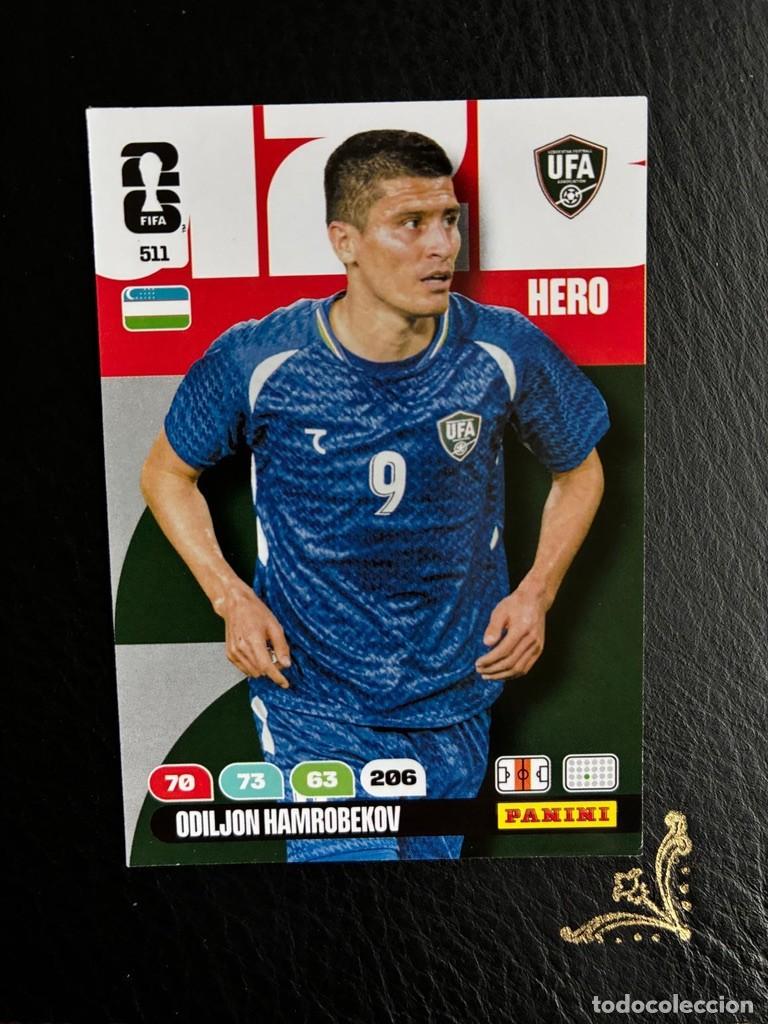 Coleccionismo Cromos antiguos: 511 ODILJON HAMROBEKOV UZBEKISTAN FIFA WORLD CUP ADRENALYN MUNDIAL 2026 26 PANINI