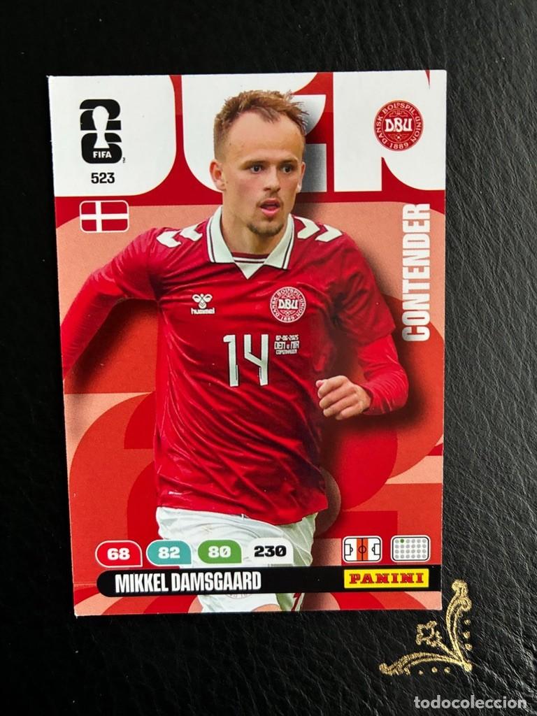 Coleccionismo Cromos antiguos: 523 MIKKEL DAMSGAARD CONTENDER DINAMARCA FIFA WORLD CUP ADRENALYN MUNDIAL 2026 26 PANINI