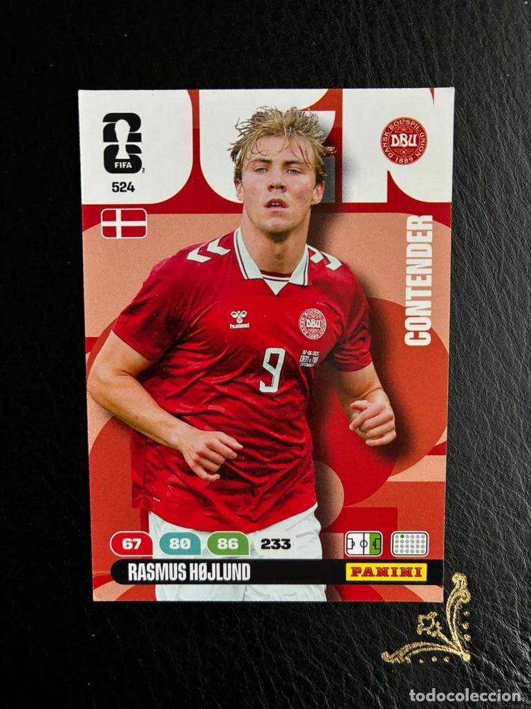 Coleccionismo Cromos antiguos: 524 RASMUS HOJLUND CONTENDER DINAMARCA FIFA WORLD CUP ADRENALYN MUNDIAL 2026 26 PANINI