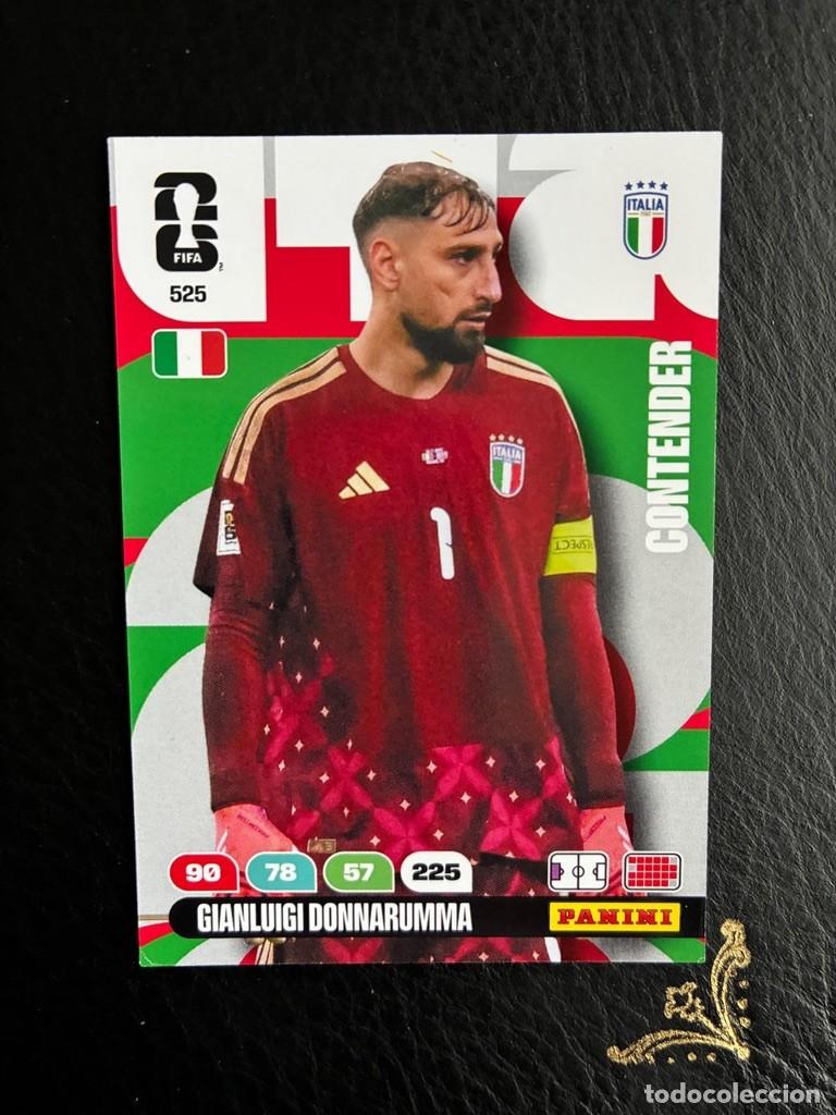 Coleccionismo Cromos antiguos: 525 GIANLUIGI DONNARUMMA CONTENDER ITALIA FIFA WORLD CUP ADRENALYN MUNDIAL 2026 26 PANINI