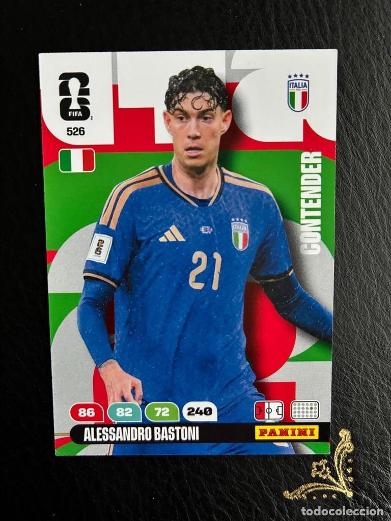 Coleccionismo Cromos antiguos: 526 ALESSANDRO BASTONI CONTENDER ITALIA FIFA WORLD CUP ADRENALYN MUNDIAL 2026 26 PANINI