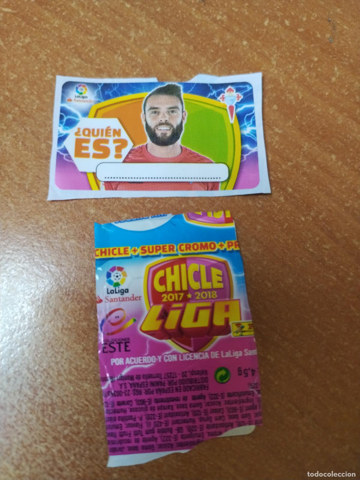 Collezionismo Figurine antiche: CROMO CHICLES LIGA ESTE 2017/2018 &iquest;QUIEN ES ? ( CELTA DE VIGO )