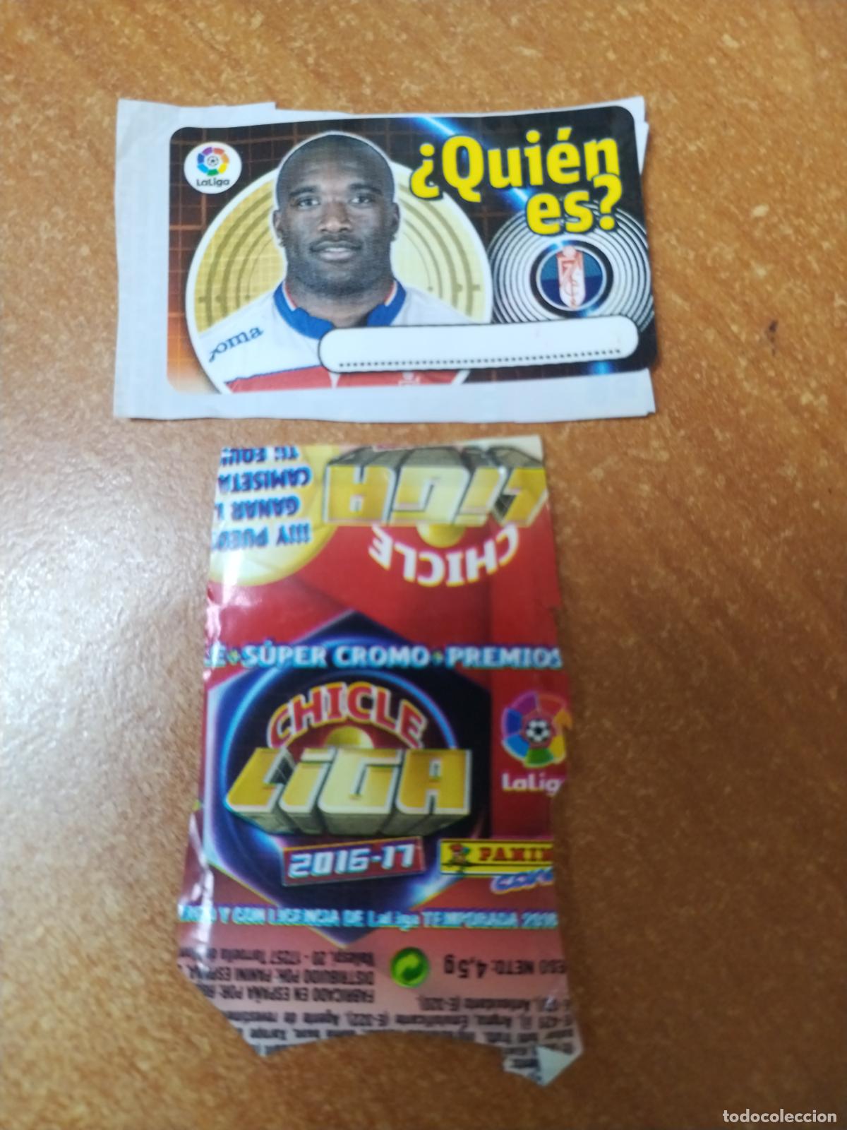 Coleccionismo Cromos antiguos: CROMO CHICLES LIGA ESTE 2016/2017 * QUIEN ES * ( GRANADA )