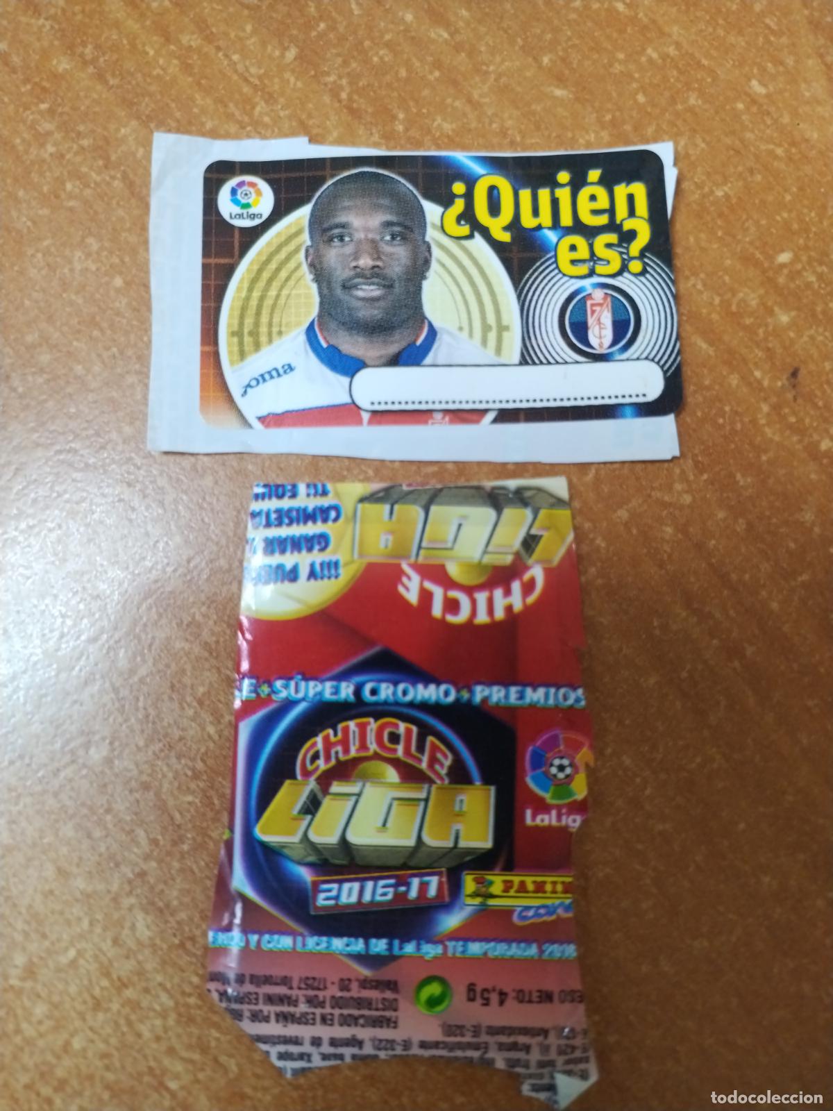 Coleccionismo Cromos antiguos: CROMO CHICLES LIGA ESTE 2016/2017 * QUIEN ES * ( GRANADA )