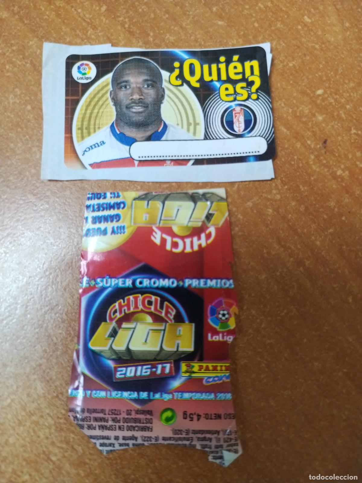 Coleccionismo Cromos antiguos: CROMO CHICLES LIGA ESTE 2016/2017 * QUIEN ES * ( GRANADA )