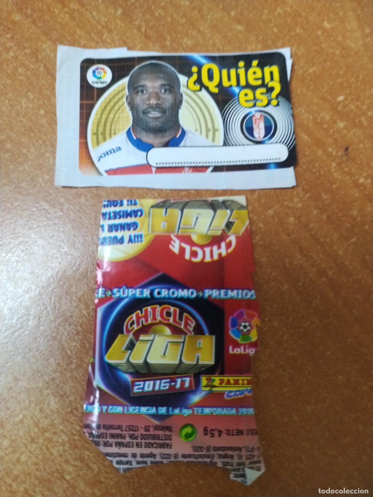 Coleccionismo Cromos antiguos: CROMO CHICLES LIGA ESTE 2016/2017 * QUIEN ES * ( GRANADA )