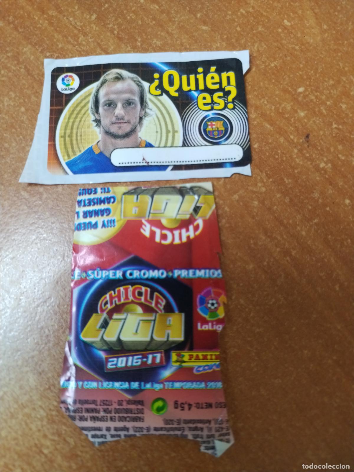 Coleccionismo Cromos antiguos: CROMO CHICLES LIGA ESTE 2016/2017 * QUIEN ES * ( BARCELONA )