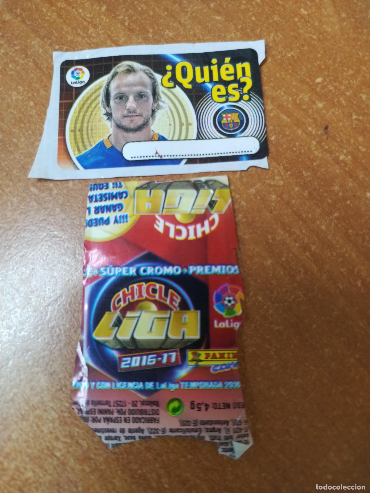 Coleccionismo Cromos antiguos: CROMO CHICLES LIGA ESTE 2016/2017 * QUIEN ES * ( BARCELONA )