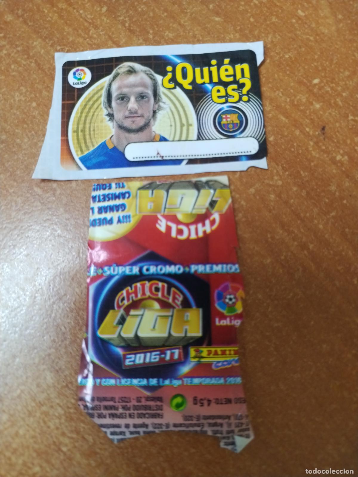 Coleccionismo Cromos antiguos: CROMO CHICLES LIGA ESTE 2016/2017 * QUIEN ES * ( BARCELONA )