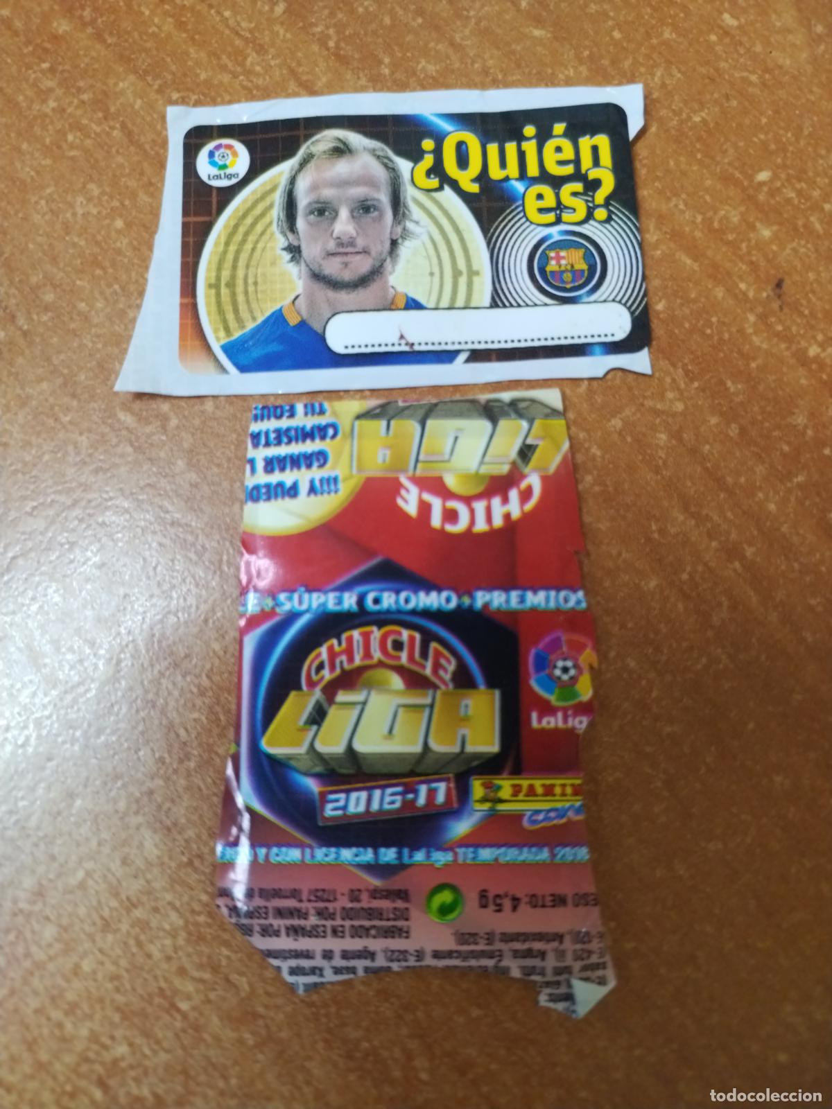 Coleccionismo Cromos antiguos: CROMO CHICLES LIGA ESTE 2016/2017 * QUIEN ES * ( BARCELONA )