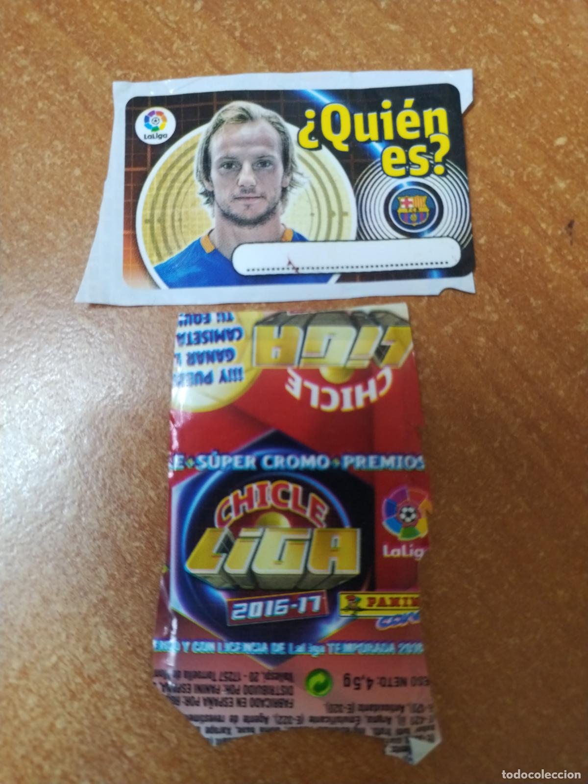 Coleccionismo Cromos antiguos: CROMO CHICLES LIGA ESTE 2016/2017 * QUIEN ES * ( BARCELONA )