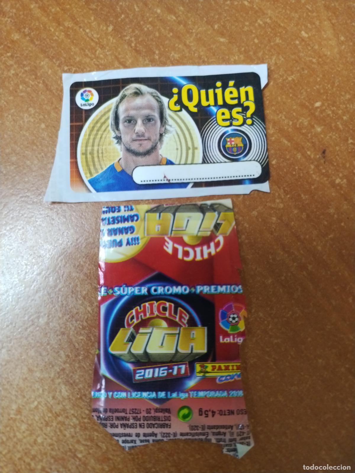 Coleccionismo Cromos antiguos: CROMO CHICLES LIGA ESTE 2016/2017 * QUIEN ES * ( BARCELONA )