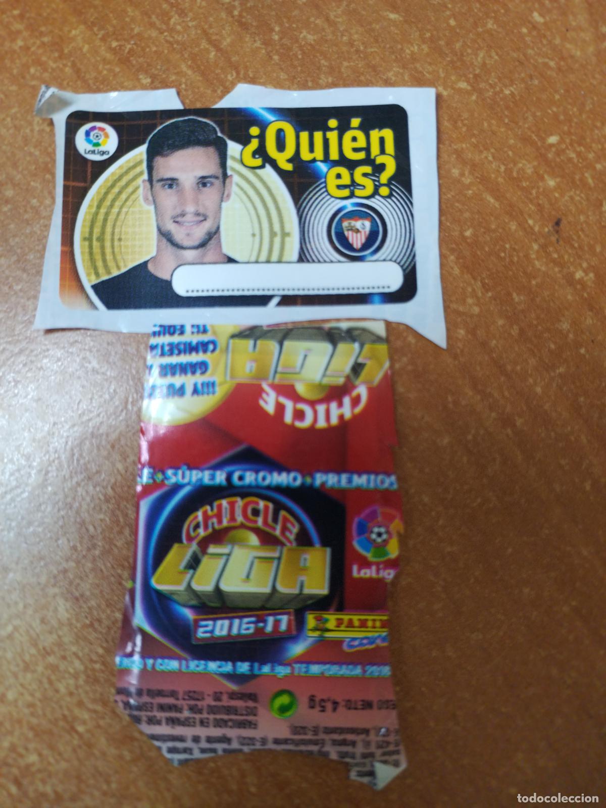 Coleccionismo Cromos antiguos: CROMO CHICLES LIGA ESTE 2016/2017 * QUIEN ES * ( SEVILLA )