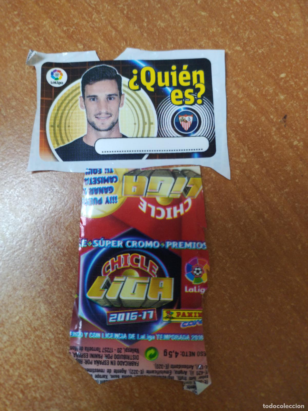 Coleccionismo Cromos antiguos: CROMO CHICLES LIGA ESTE 2016/2017 * QUIEN ES * ( SEVILLA )