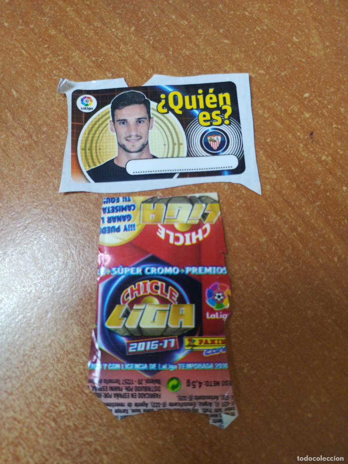 Coleccionismo Cromos antiguos: CROMO CHICLES LIGA ESTE 2016/2017 * QUIEN ES * ( SEVILLA )