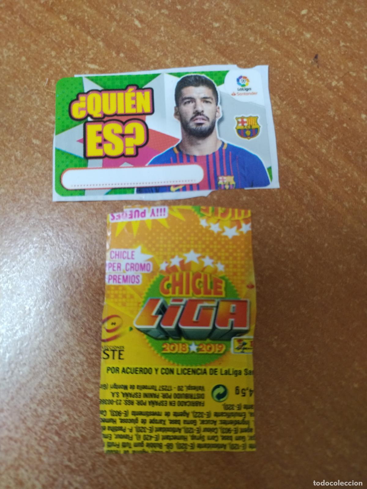 Coleccionismo Cromos antiguos: CROMO CHICLES LIGA ESTE 2018/2019 * QUIEN ES * ( BARCELONA )