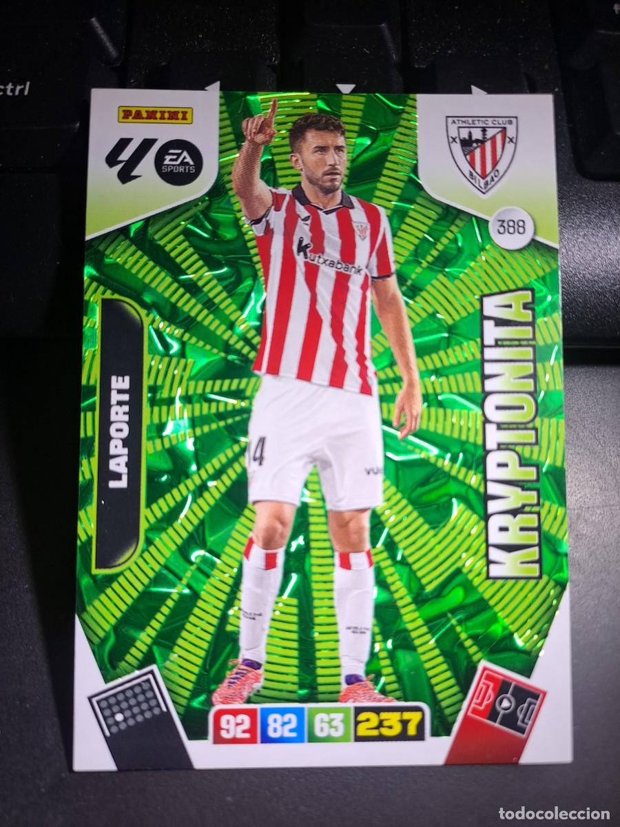 Coleccionismo Cromos antiguos: ADRENALYN XL LAPORTE 388 KRYPTONITA ATHLETIC CLUB DE BILBAO CROMO LIGA 2025 2026 25 26 PANINI
