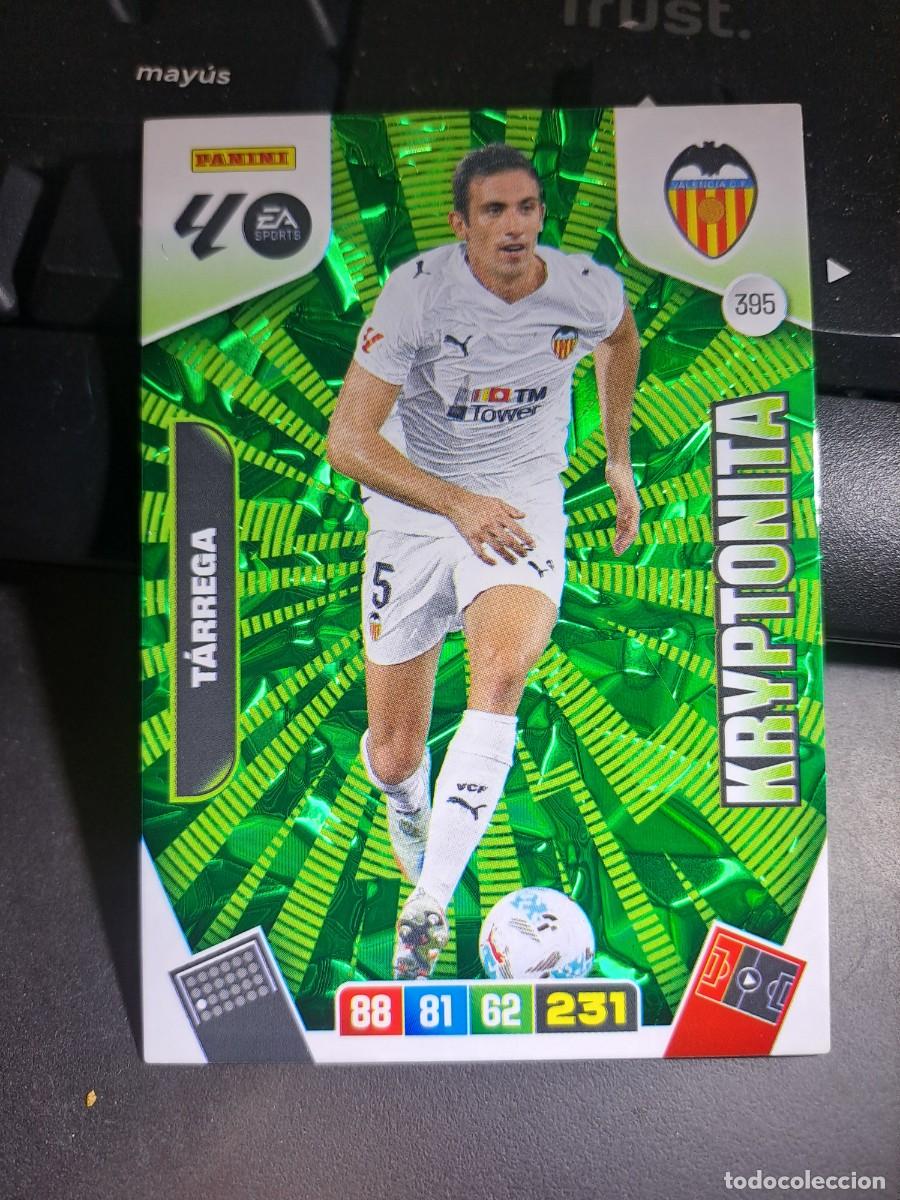 Coleccionismo Cromos antiguos: ADRENALYN XL TARREGA 395 KRYPTONITA VALENCIA CROMO LIGA 2025 2026 25 26 PANINI