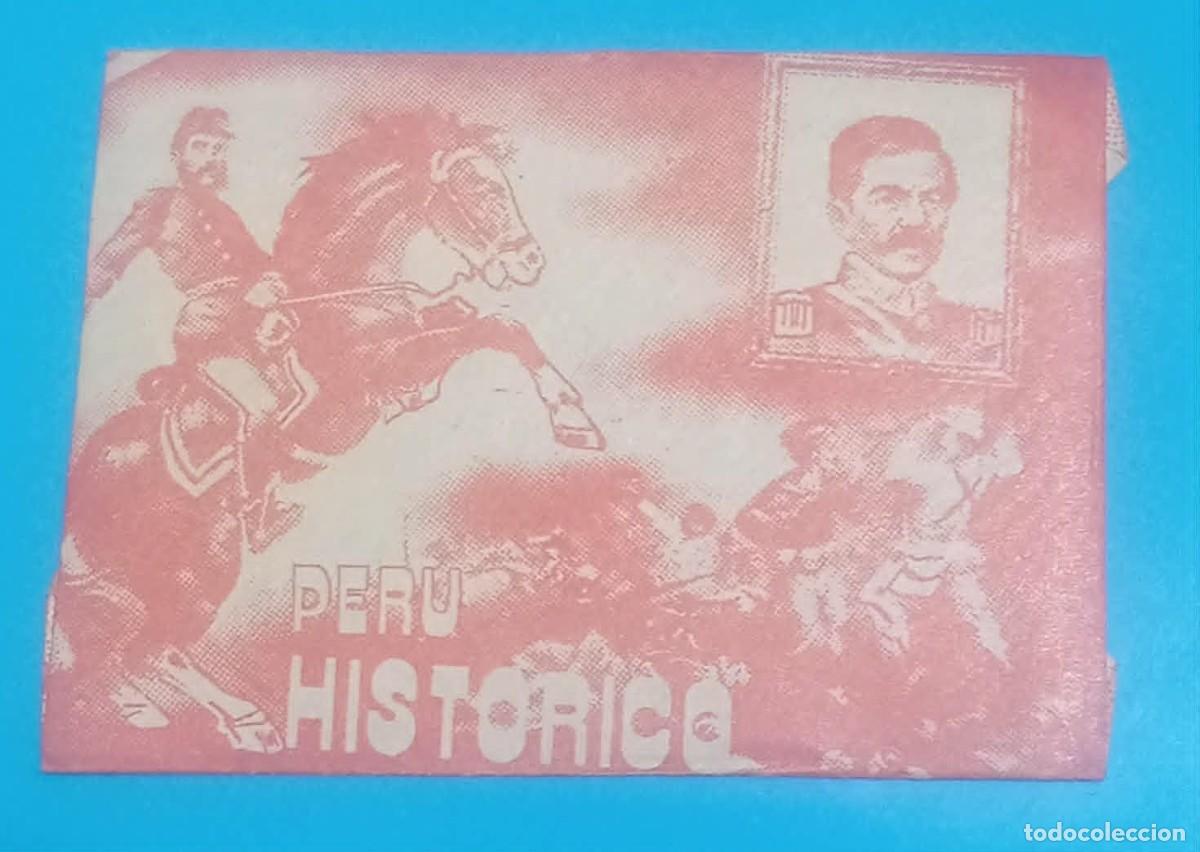 Coleccionismo Cromos antiguos: Sobre Cromos Album PERU HISTORICO.