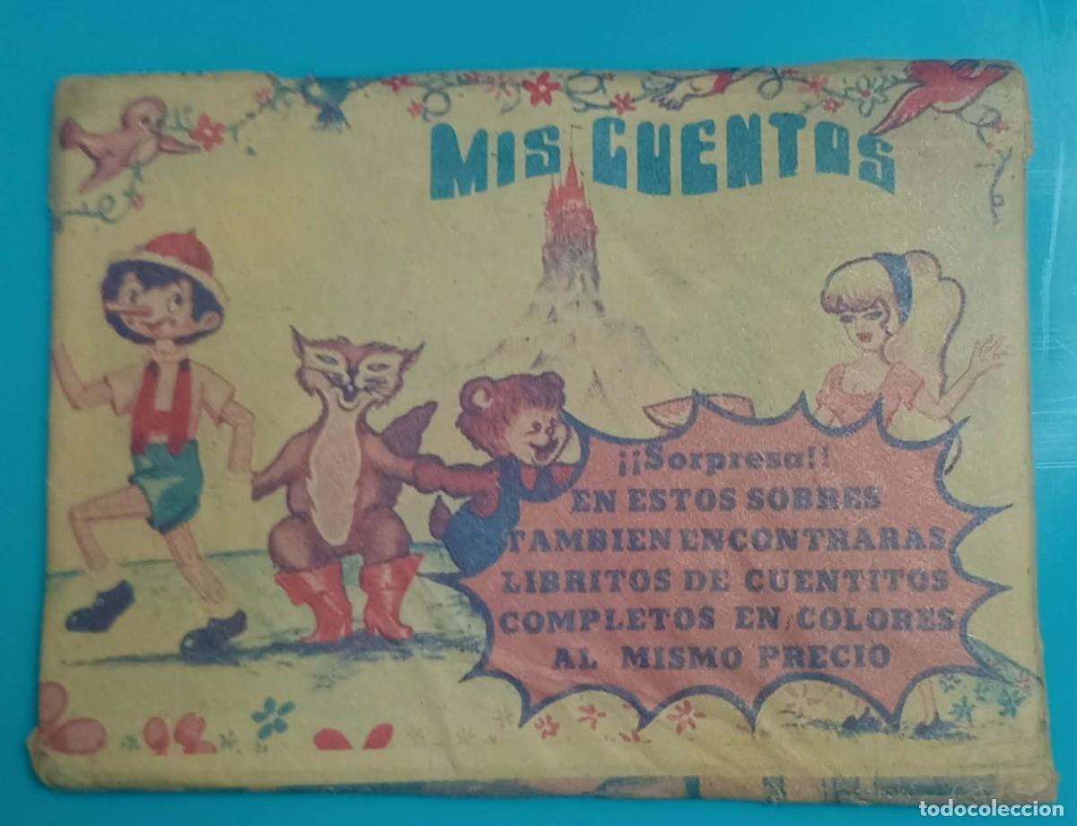 Coleccionismo Cromos antiguos: Sobre Cromos Album MIS CUENTOS