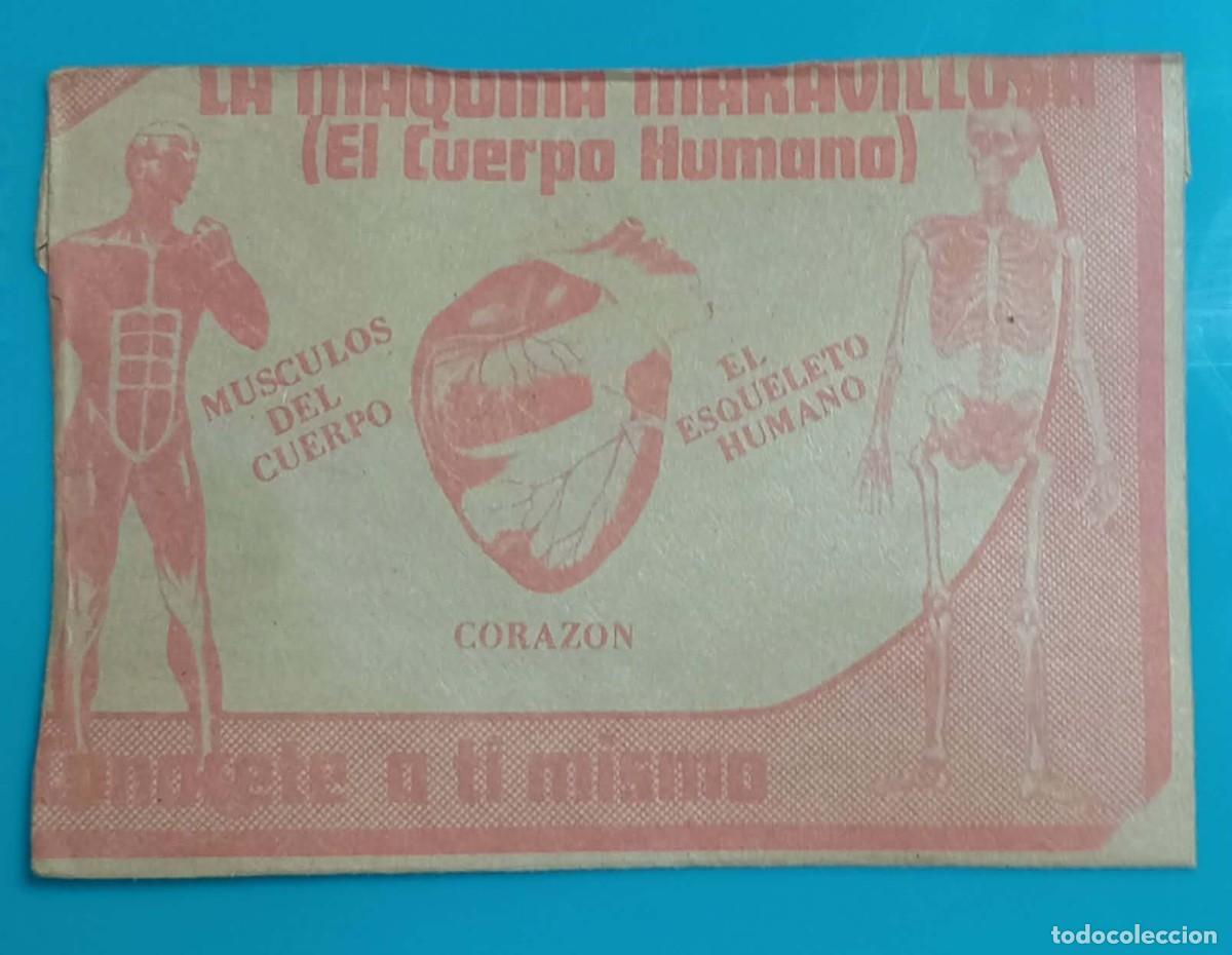 Coleccionismo Cromos antiguos: Sobre Cromos Album LA MAQUINA MARAVILLOSA
