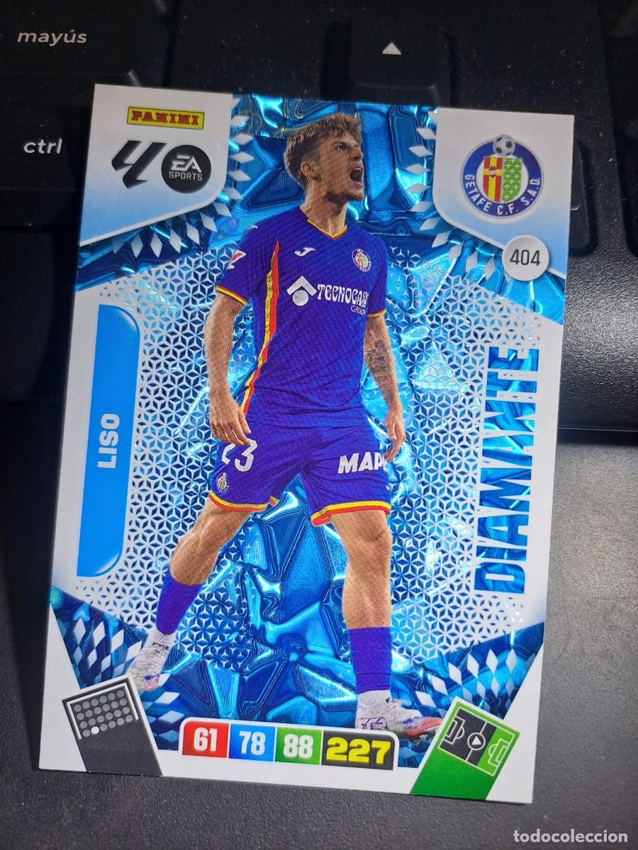 Coleccionismo Cromos antiguos: ADRENALYN XL LISO 404 DIAMANTE GETAFE CROMO LIGA 2025 2026 25 26 PANINI