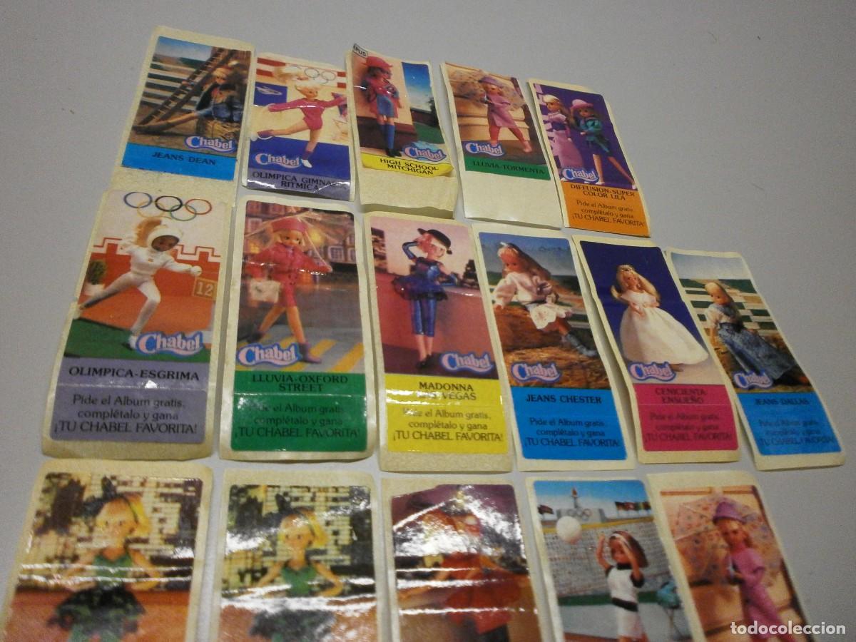 Coleccionismo cromos antiguos: lote de cromos chicles mu&ntilde;eca chabel - Foto 3