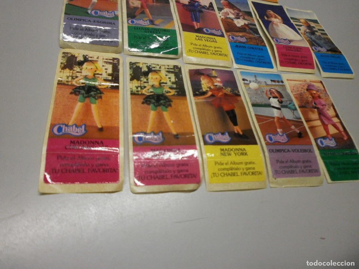 Coleccionismo cromos antiguos: lote de cromos chicles mu&ntilde;eca chabel - Foto 4