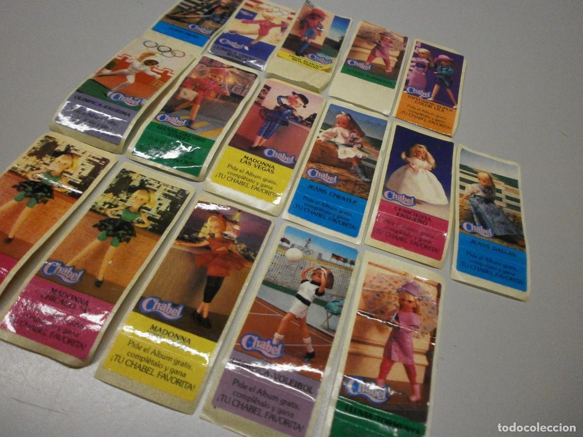 Coleccionismo cromos antiguos: lote de cromos chicles mu&ntilde;eca chabel - Foto 5