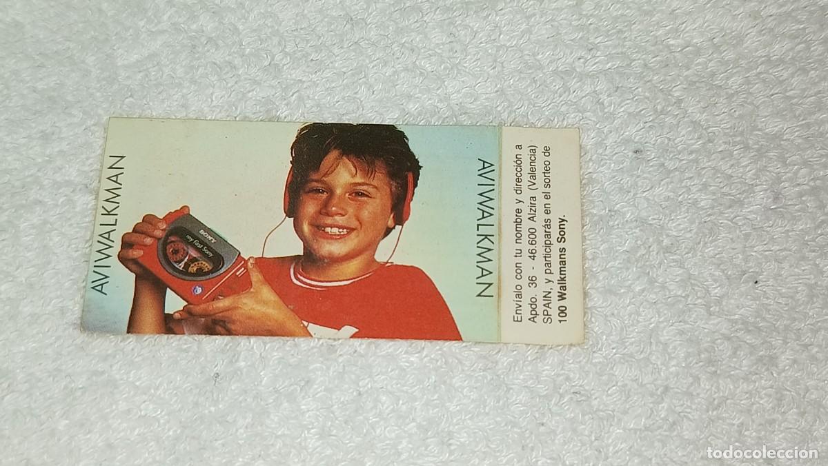 Coleccionismo Cromos antiguos: ANTIGUO CROMO SORTEO ALBUM LAS AVENTURAS DE AVIMAN HELADOS AVIMAN AVIDESA SIN PEGAR A&Ntilde;OS 80 - 90