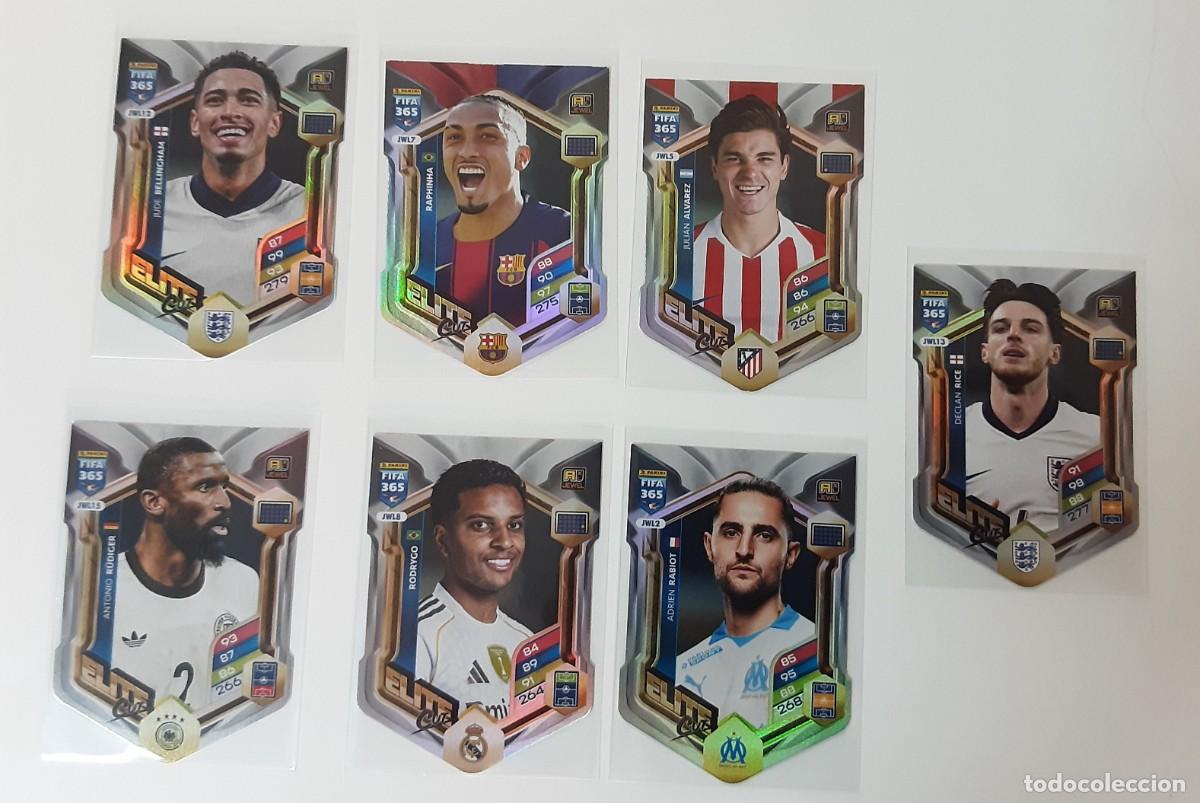 Coleccionismo Cromos antiguos: Lote 7 cromos elite cut adrenalyn xl fifa 365 2026