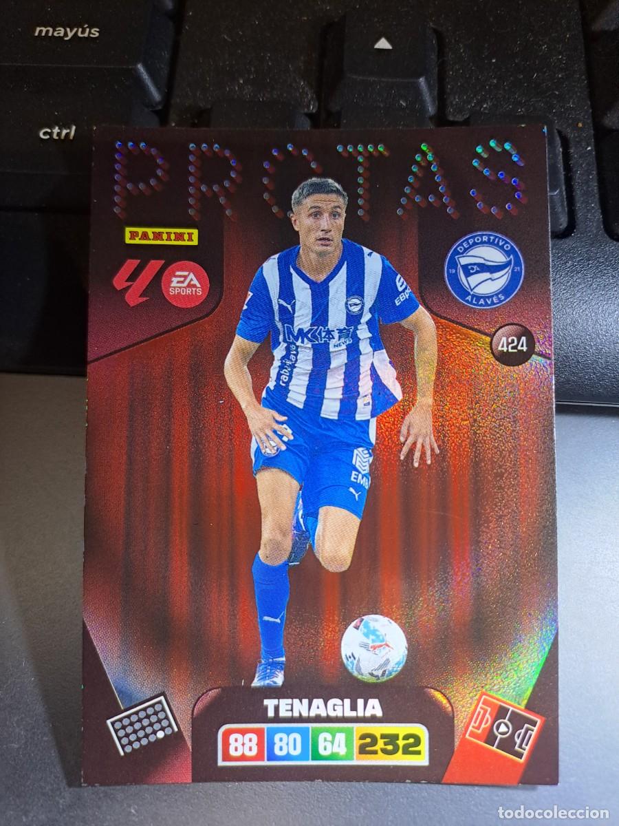 Coleccionismo Cromos antiguos: ADRENALYN XL TENAGLIA 424 PROTAS ALAVES CROMO LIGA 2025 2026 25 26 PANINI