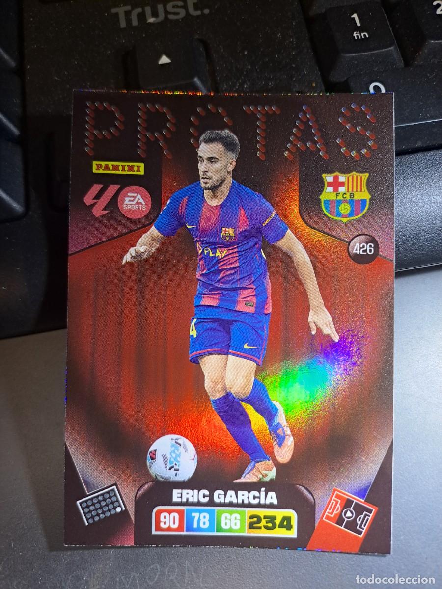 Coleccionismo Cromos antiguos: ADRENALYN XL ERIC GARCIA 426 PROTAS BARCELONA CROMO LIGA 2025 2026 25 26 PANINI