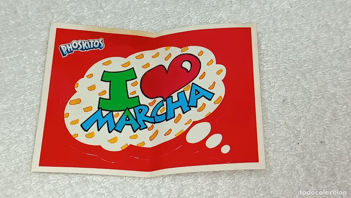 Coleccionismo Cromos antiguos: PHOSKITOS: ANTIGUO CROMO KARA BOLAS KARABOLAS - I LOVE MARCHA - SIN PEGAR A&Ntilde;OS 90