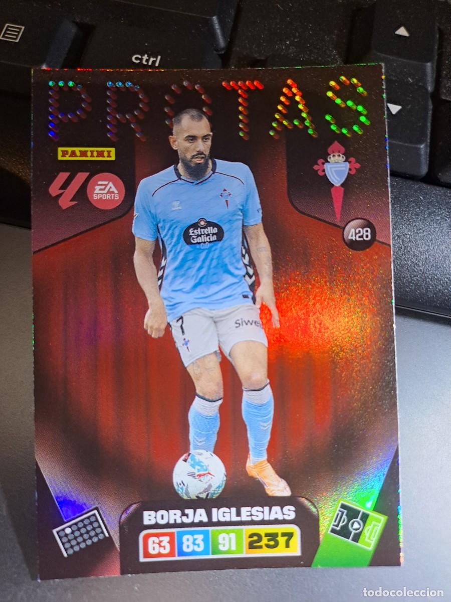 Coleccionismo Cromos antiguos: ADRENALYN XL BORJA IGLESIAS 428 PROTAS CELTA DE VIGO CROMO LIGA 2025 2026 25 26 PANINI