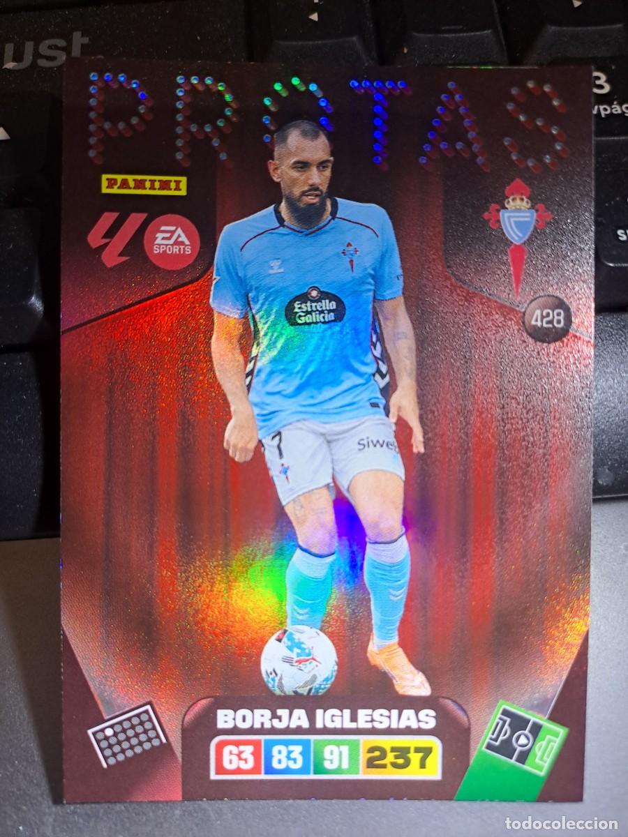 Coleccionismo Cromos antiguos: ADRENALYN XL BORJA IGLESIAS 428 PROTAS CELTA DE VIGO CROMO LIGA 2025 2026 25 26 PANINI
