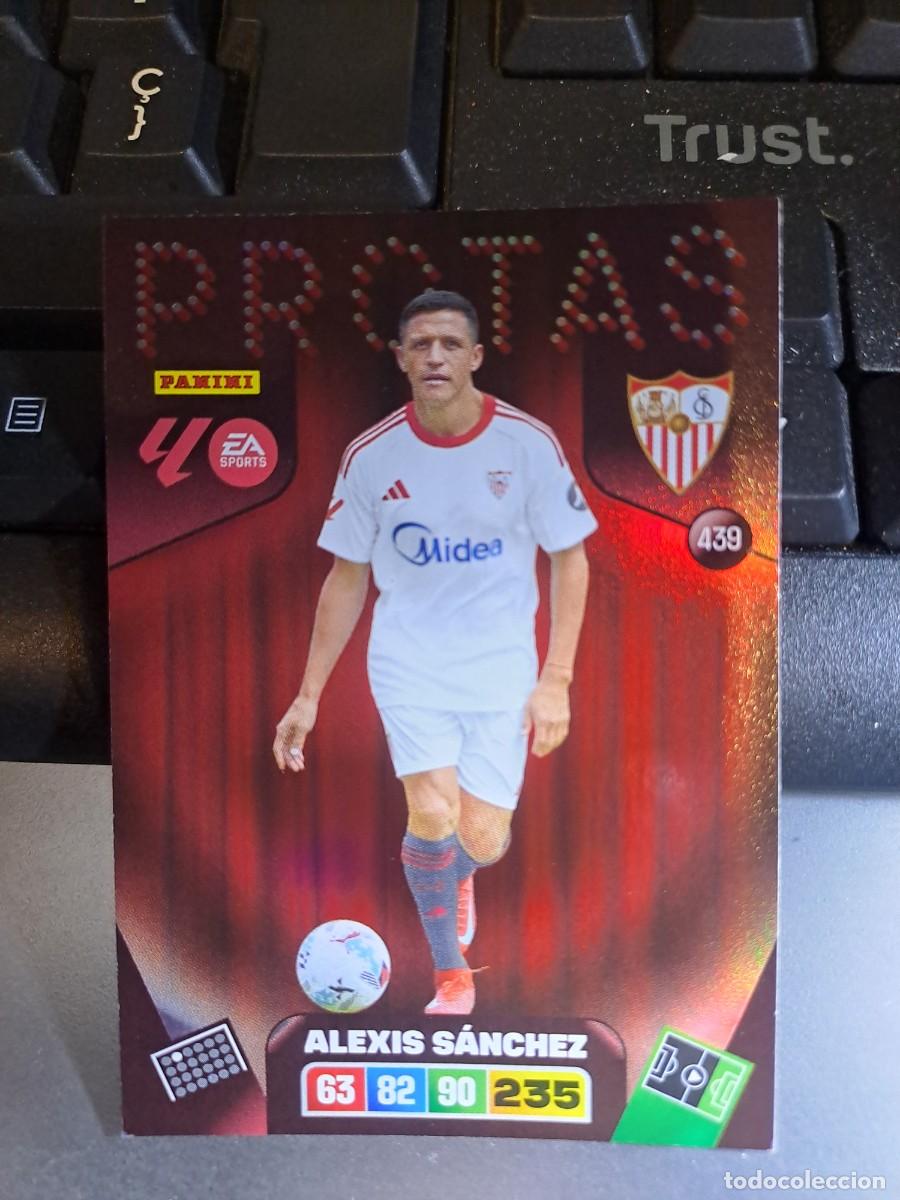 Coleccionismo Cromos antiguos: ADRENALYN XL ALEXIS SANCHEZ 439 PROTAS SEVILLA CROMO LIGA 2025 2026 25 26 PANINI