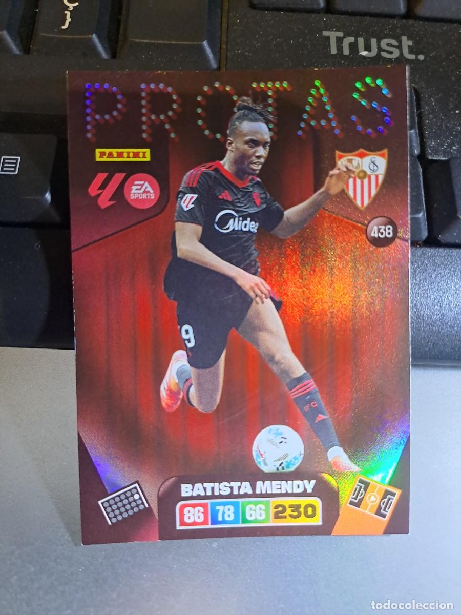 Coleccionismo Cromos antiguos: ADRENALYN XL BATISTA MENDY 438 PROTAS SEVILLA CROMO LIGA 2025 2026 25 26 PANINI