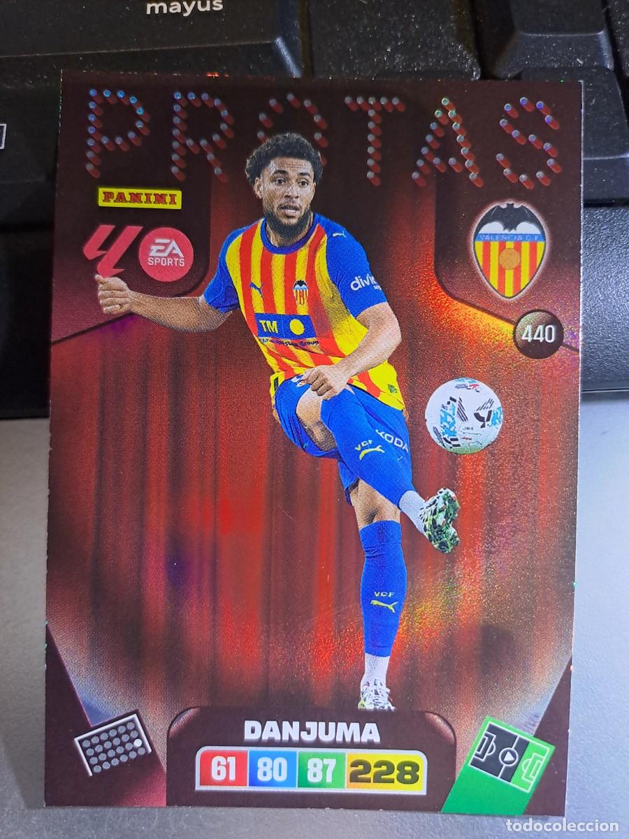 Coleccionismo Cromos antiguos: ADRENALYN XL DANJUMA 440 PROTAS VALENCIA CROMO LIGA 2025 2026 25 26 PANINI