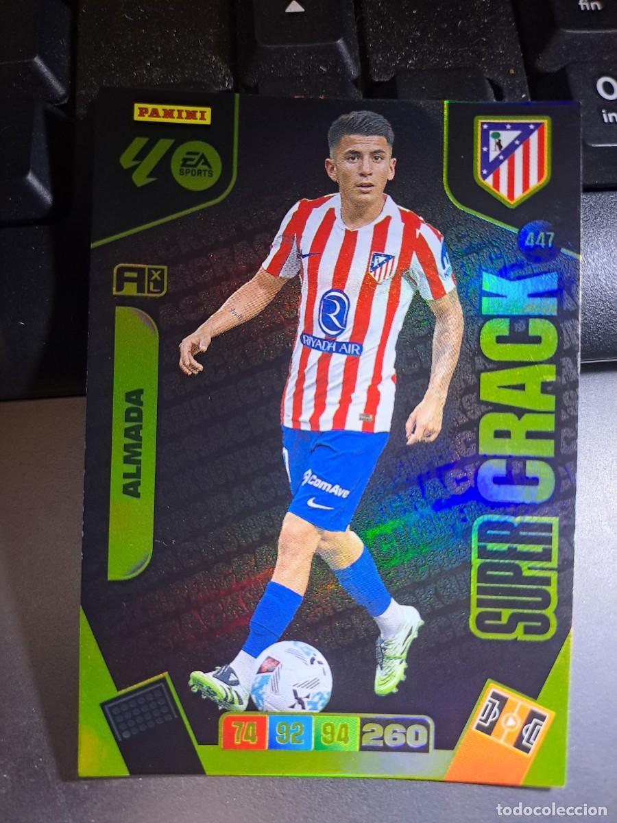 Collectionnisme Cartes &agrave; collectionner anciennes: ADRENALYN XL ALMADA 447 SUPER CRACK ATLETICO DE MADRID CROMO LIGA 2025 2026 25 26 PANINI