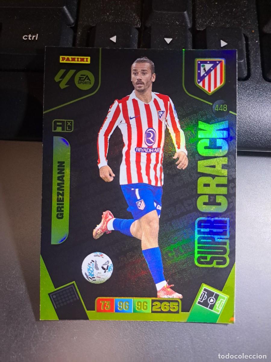 Collectable Antique Stickers: ADRENALYN XL GRIEZMANN 448 SUPER CRACK ATLETICO DE MADRID CROMO LIGA 2025 2026 25 26 PANINI