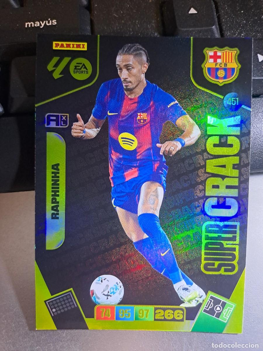 Coleccionismo Cromos antiguos: ADRENALYN XL RAPHINHA 451 SUPER CRACK BARCELONA CROMO LIGA 2025 2026 25 26 PANINI