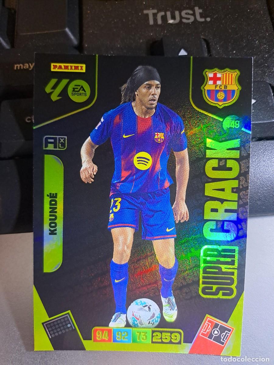Coleccionismo Cromos antiguos: ADRENALYN XL KOUNDE 449 SUPER CRACK BARCELONA CROMO LIGA 2025 2026 25 26 PANINI