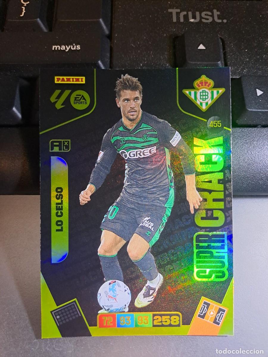 Coleccionismo Cromos antiguos: ADRENALYN XL LO CELSO 455 SUPER CRACK BETIS CROMO LIGA 2025 2026 25 26 PANINI