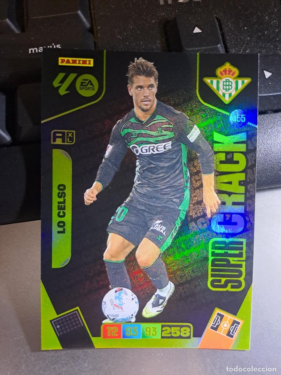 Coleccionismo Cromos antiguos: ADRENALYN XL LO CELSO 455 SUPER CRACK BETIS CROMO LIGA 2025 2026 25 26 PANINI