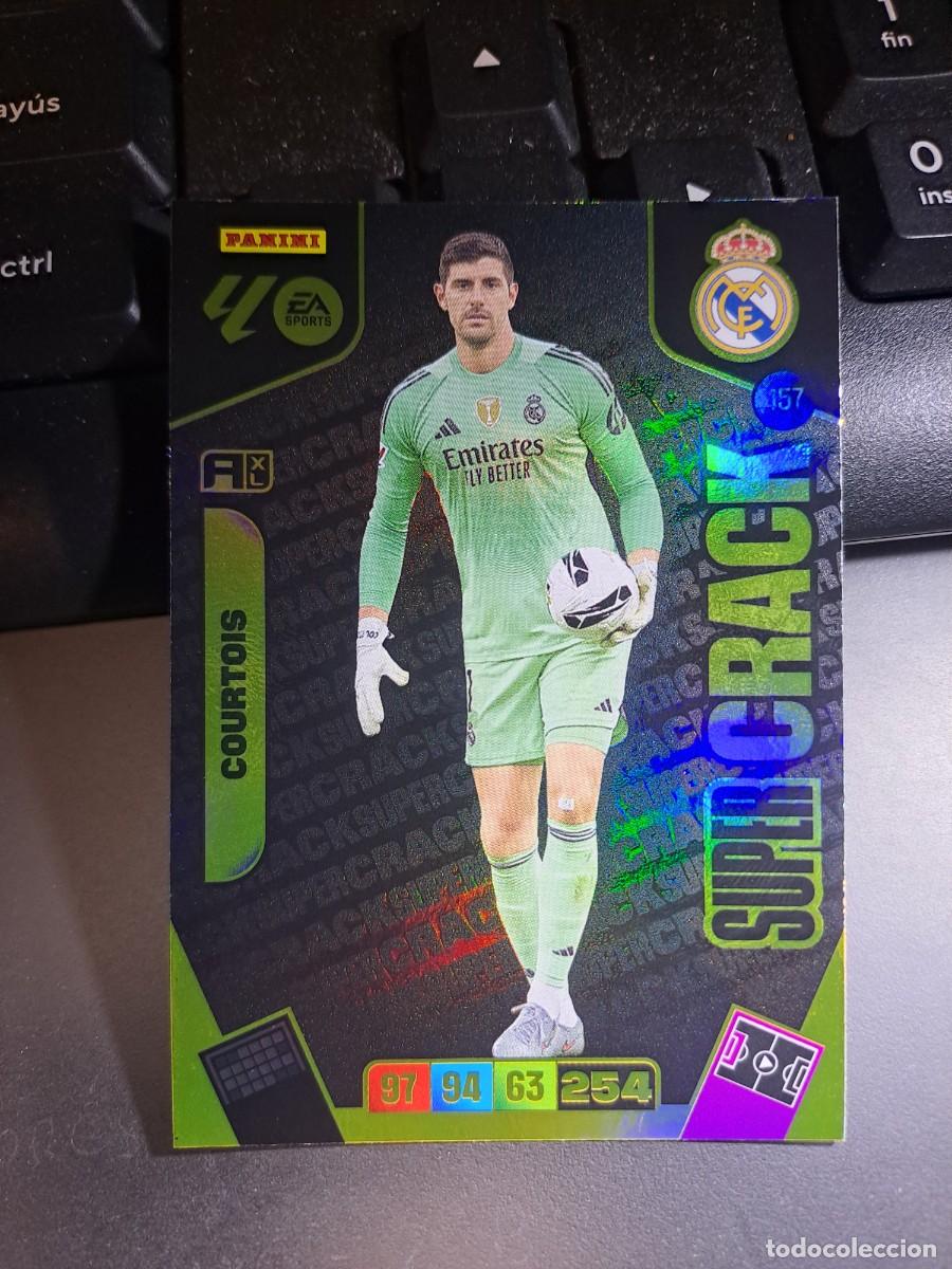 Coleccionismo Cromos antiguos: ADRENALYN XL COURTOIS 457 SUPER CRACK REAL MADRID CROMO LIGA 2025 2026 25 26 PANINI