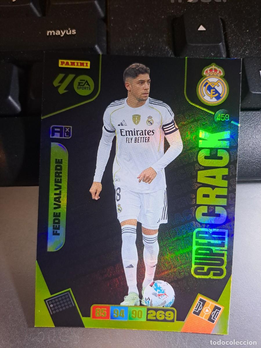 Coleccionismo Cromos antiguos: ADRENALYN XL FEDE VALVERDE 459 SUPER CRACK REAL MADRID CROMO LIGA 2025 2026 25 26 PANINI